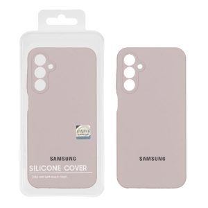 قاب سیلیکونی پاک کنی اورجینال Master Quality مدل Samsung Galaxy A15 - خاکی (پک دار)