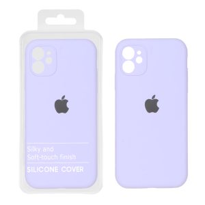 قاب سیلیکونی پاک کنی اورجینال Master Quality مدل Apple iPhone 11 - یاسی (پک دار)