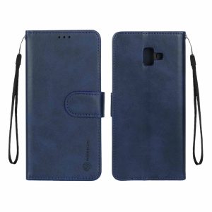 کیف موبایل مگنتی Nillkin مدل Samsung Galaxy J6 Plus / J610 - سرمه ای