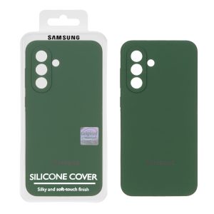 قاب سیلیکونی پاک کنی اورجینال Master Quality مدل Samsung Galaxy A37 / A56 / A36 - سبز ارتشی (پک دار)