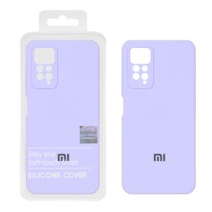 قاب سیلیکونی پاک کنی اورجینال Master Quality مدل Xiaomi Redmi Note 12 Pro 4G / Redmi Note 11 Pro - یاسی (پک دار)