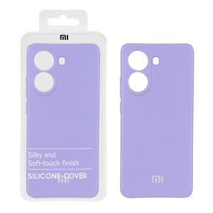 قاب نیو سیلیکون محافظ لنزدار RFF مدل Xiaomi Poco X7 Pro - یاسی (پک دار)