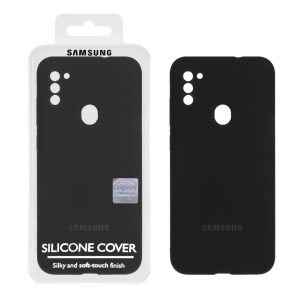قاب سیلیکونی پاک کنی اورجینال Master Quality مدل Samsung Galaxy A11 / M11 - مشکی (پک دار)
