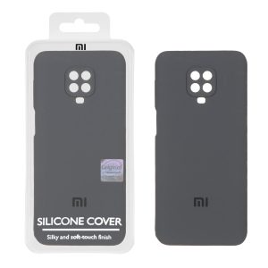 قاب سیلیکونی پاک کنی اورجینال Master Quality مدل Xiaomi Redmi Note 9S / Redmi Note 9 Pro / Redmi Note 9 Pro Max - خاکستری (پک دار)