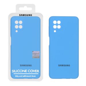 قاب سیلیکونی پاک کنی اورجینال Master Quality مدل Samsung Galaxy A12 / M12 / F12 - آبی (پک دار)