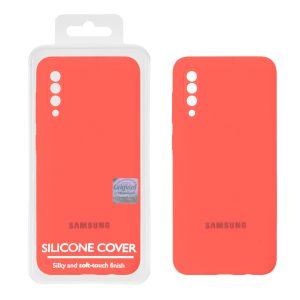 قاب سیلیکونی پاک کنی اورجینال Master Quality مدل Samsung Galaxy A50 / A50s / A30s - مرجانی (پک دار)