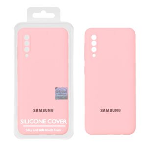 قاب سیلیکونی پاک کنی اورجینال Master Quality مدل Samsung Galaxy A50 / A50s / A30s - صورتی (پک دار)