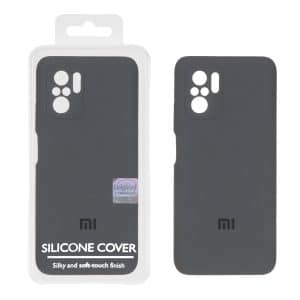 قاب سیلیکونی پاک کنی اورجینال Master Quality مدل Xiaomi Redmi Note 10 4G / Redmi Note 10S / Poco M5S - خاکستری (پک دار)