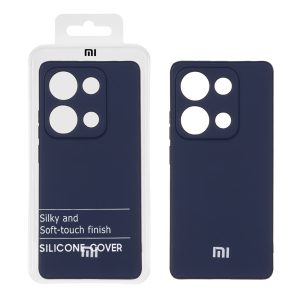 قاب نیو سیلیکون محافظ لنزدار RFF مدل Xiaomi Redmi Note 14S / Note 13 Pro 4G / M6 Pro 4G - سرمه ای (پک دار)