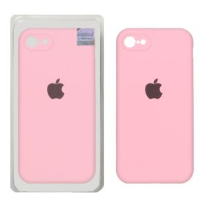 قاب سیلیکونی پاک کنی اورجینال Master Quality مدل Apple iPhone 7 / iPhone 8 / iPhone SE (2020) - صورتی (پک دار)