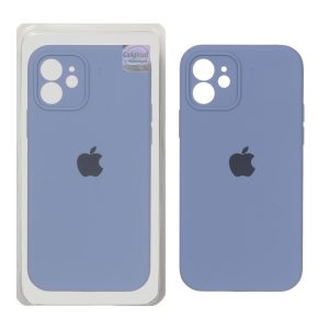 قاب سیلیکونی پاک کنی اورجینال Master Quality مدل Apple iPhone 12 - فیلی (پک دار)