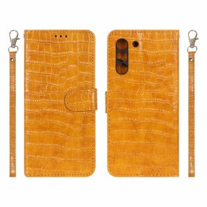 کیف موبایل مگنتی کروکو MNC مدل Samsung Galaxy S21 FE - عسلی