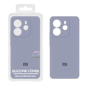 قاب سیلیکونی پاک کنی اورجینال Master Quality مدل Xiaomi Redmi Note 14 4G - فیلی (پک دار)