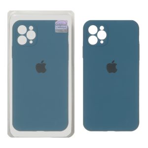 قاب سیلیکونی پاک کنی اورجینال Master Quality مدل Apple iPhone 11 Pro Max - سبز کله غازی (پک دار)