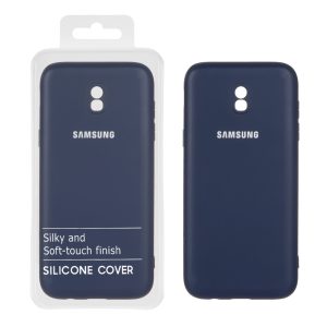 قاب نیو سیلیکون محافظ لنزدار RFF مدل Samsung Galaxy J5 Pro / J530 - سرمه ای (پک دار)