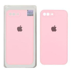 قاب سیلیکونی پاک کنی اورجینال Master Quality مدل Apple iPhone 7 Plus / iPhone 8 Plus - صورتی (پک دار)