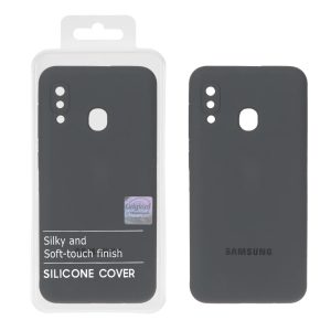 قاب سیلیکونی پاک کنی اورجینال Master Quality مدل Samsung Galaxy A30 / A20 - خاکستری (پک دار)