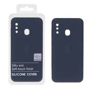قاب سیلیکونی پاک کنی اورجینال Master Quality مدل Samsung Galaxy A30 / A20 - سرمه ای (پک دار)