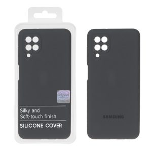قاب سیلیکونی پاک کنی اورجینال Master Quality مدل Samsung Galaxy A12 / M12 / F12 - خاکستری (پک دار)