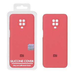 قاب سیلیکونی پاک کنی اورجینال Master Quality مدل Xiaomi Redmi Note 9S / Redmi Note 9 Pro / Redmi Note 9 Pro Max - هلویی (پک دار)