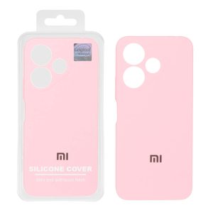 قاب سیلیکونی پاک کنی اورجینال Master Quality مدل Xiaomi Redmi 13X / Redmi 13 4G / Poco M6 4G - صورتی (پک دار)