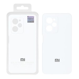 قاب سیلیکونی پاک کنی اورجینال Master Quality مدل Xiaomi Poco X5 Pro 5G - سفید (پک دار)