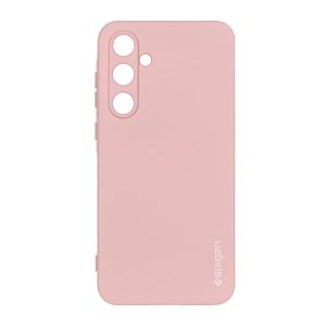قاب سیلیکونی Spigen محافظ لنزدار Samsung Galaxy A55 - صورتی چرک