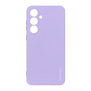 قاب سیلیکونی Spigen محافظ لنزدار Samsung Galaxy S24 FE - بنفش روشن
