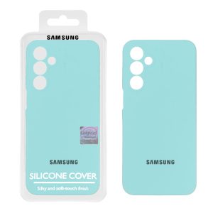 قاب سیلیکونی پاک کنی اورجینال Master Quality مدل Samsung Galaxy A16 - سبزآبی کد 1 (پک دار)
