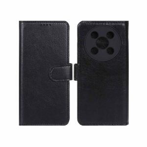 کیف موبایل چرمی مگنتی محافظ لنزدار Vocal V2 / V2 LITE - مشکی