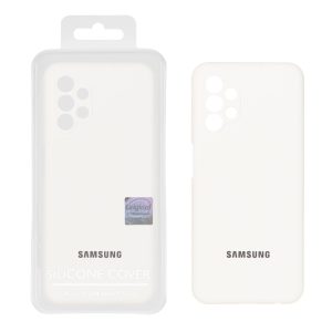 قاب سیلیکونی پاک کنی اورجینال Master Quality مدل Samsung Galaxy A13 4G - سفید (پک دار)