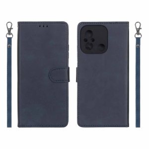 کیف موبایل مگنتی درجه یک MNC مدل Xiaomi Redmi 12C / Redmi 11A / Poco C55 - سرمه ای