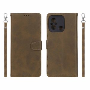 کیف موبایل مگنتی درجه یک MNC مدل Xiaomi Redmi 12C / Redmi 11A / Poco C55 - سبز زیتونی