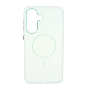 قاب مات Funnyrich طرح مگ سیف دور مات Samsung Galaxy A37 / A56 / A36 - سبز