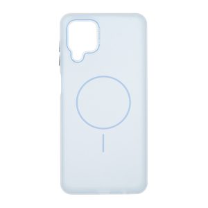 قاب مات Funnyrich طرح مگ سیف دور مات Samsung Galaxy A12 / M12 / F12 - آبی