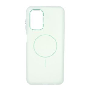 قاب مات Funnyrich طرح مگ سیف دور مات Samsung Galaxy A13 4G / A13 5G / A04s / M13 4G / M23 / F13 - سبز