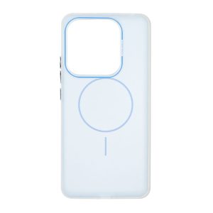 قاب مات Funnyrich طرح مگ سیف دور مات Xiaomi Redmi Note 14 4G - آبی