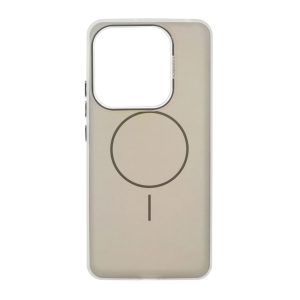 قاب مات Funnyrich طرح مگ سیف دور مات Xiaomi Redmi Note 14 4G - خاکستری