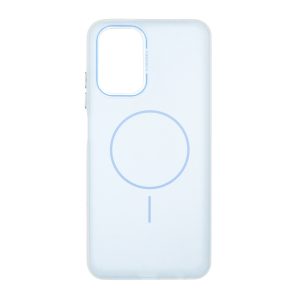 قاب مات Funnyrich طرح مگ سیف دور مات Xiaomi Redmi Note 10 4G / Redmi Note 10S / Poco M5S - آبی