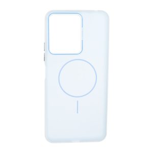 قاب مات Funnyrich طرح مگ سیف دور مات Xiaomi Redmi 13C / Poco C65 - آبی