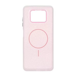 قاب اکلیلی Funnyrich طرح مگ سیف دور مات Xiaomi Poco X3 / Poco X3 Pro / Poco X3 NFC - صورتی