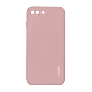 قاب سیلیکونی Spigen محافظ لنزدار Apple iPhone 7 Plus / iPhone 8 Plus - صورتی چرک