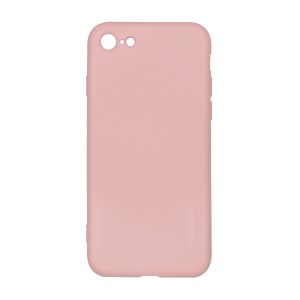 قاب سیلیکونی Spigen محافظ لنزدار Apple iPhone 7 / iPhone 8 / iPhone SE (2020) - صورتی چرک