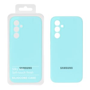 قاب سیلیکونی پاک کنی اورجینال Master Quality مدل Samsung Galaxy A54 - سبزآبی (پک دار)