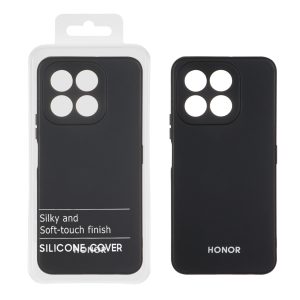 قاب نیو سیلیکون محافظ لنزدار RFF مدل Honor X6c - مشکی (پک دار)