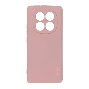 قاب سیلیکونی Spigen محافظ لنزدار Xiaomi Redmi Note 14 Pro 4G - صورتی چرک