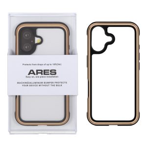 قاب Original KDoo ARES مدل Apple iPhone 16 - طلایی (پک دار) - NTC