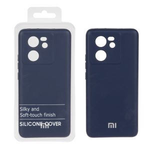 قاب نیو سیلیکون محافظ لنزدار RFF مدل Xiaomi Mi 13T / Mi 13T Pro - سرمه ای (پک دار)