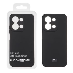 قاب نیو سیلیکون محافظ لنزدار RFF نسخه گلوبال Xiaomi Redmi 15C / Poco C85 - مشکی (پک دار)