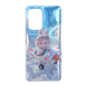 قاب اطلسی Labubu دور ژله ای Samsung Galaxy A53 - طرح 141